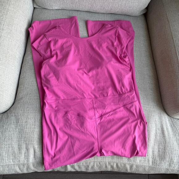 Joylab pink jumpsuit with padding - Picture 2 of 5